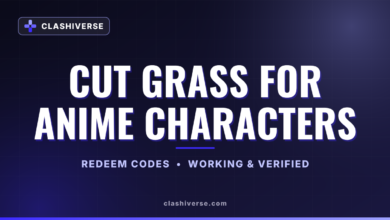 Cut Grass for Anime Characters codes
