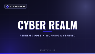List of All Cyber Realm Codes-updated