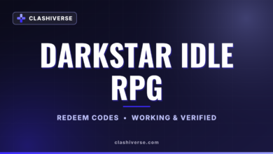 Darkstar Idle RPG codes