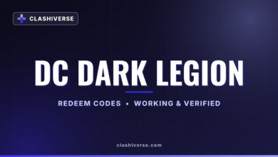 DC Dark Legion codes