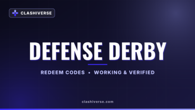 List of All Defense Derby Codes-updated