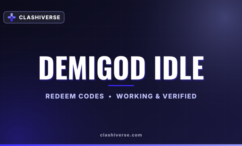List of All Demigod Idle Codes-updated