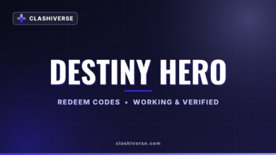 Destiny Hero codes