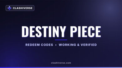 Destiny Piece codes