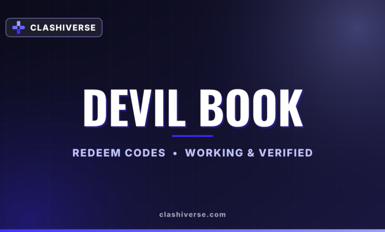 List of All Devil Book Codes-updated