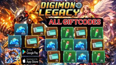List of All Digimon Legacy Codes-updated