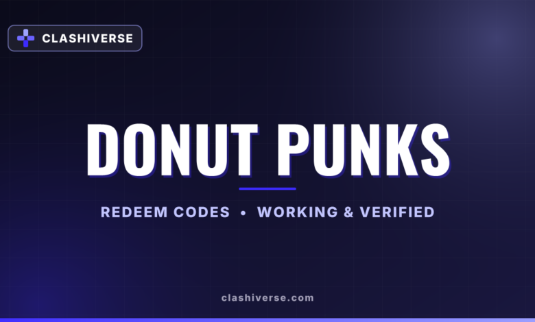 List of All Donut Punks Codes-updated