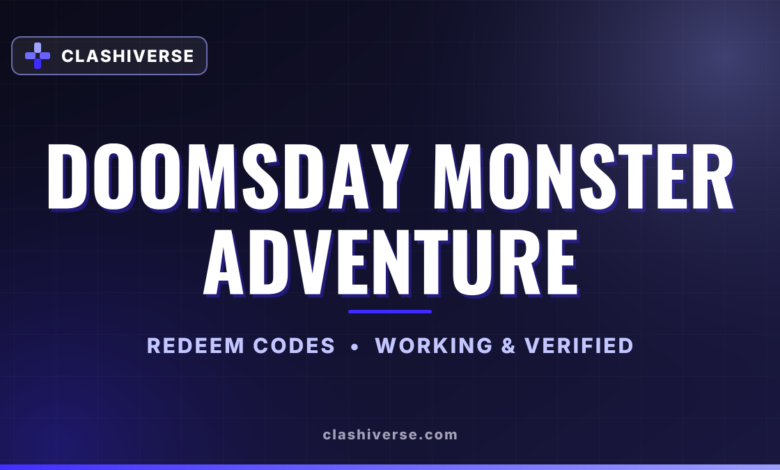 List of All Doomsday Monster Adventure Codes-updated