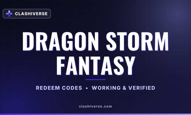 List of All Dragon Storm Fantasy Codes-updated