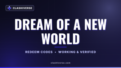 List of All Dream of a New World Codes-updated