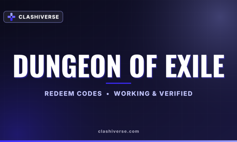 List of All Dungeon of Exile Codes-updated