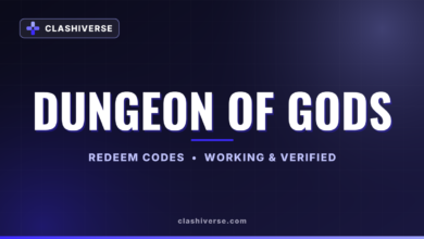 List of All Dungeon of Gods Codes-updated