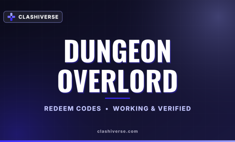 List of All Dungeon Overlord Codes-updated