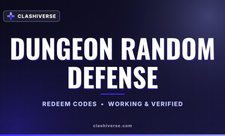 Dungeon Random Defense codes