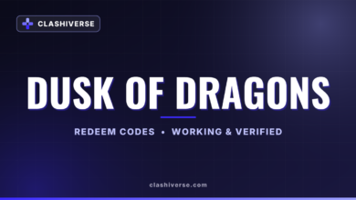 Dusk of Dragons codes