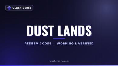 List of All Dust Lands Codes-updated