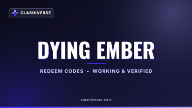 Dying Ember codes