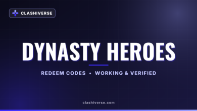 List of All Dynasty Heroes Codes-updated