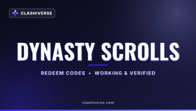 List of All Dynasty Scrolls Codes-updated