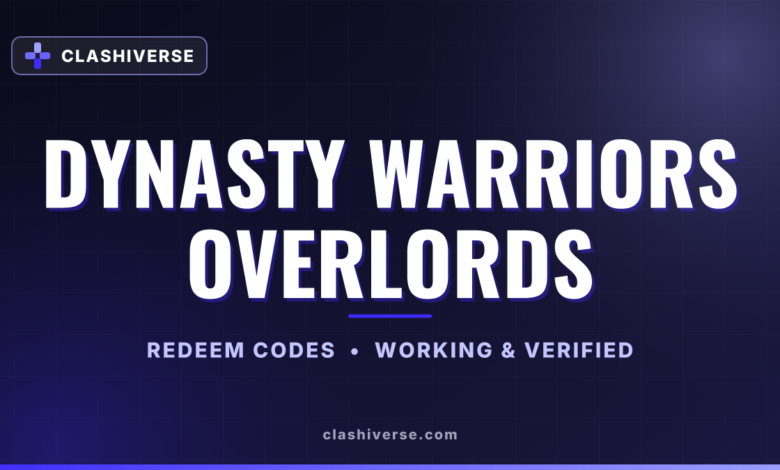 Dynasty Warriors Overlords codes