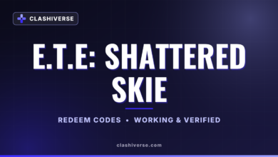 E.T.E: Shattered Skie codes