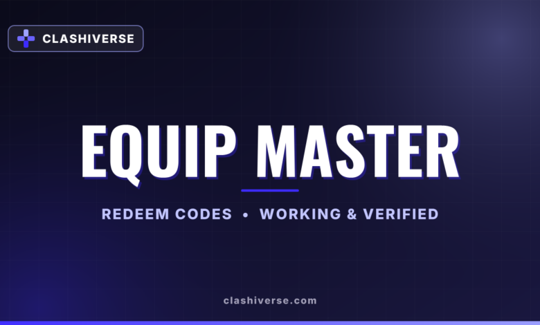 List of All Equip Master Codes-updated