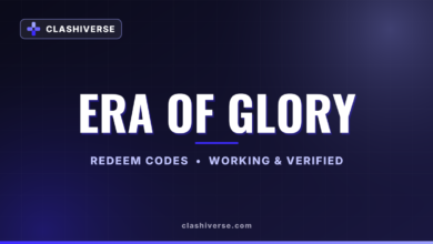 List of All Era of Glory Codes-updated