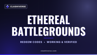 Ethereal Battlegrounds codes