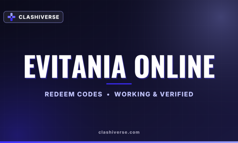 Evitania Online codes