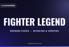 List of All Fighter Legend Codes-updated