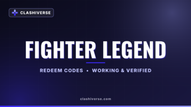 List of All Fighter Legend Codes-updated