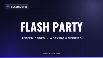 List of All Flash Party Codes-updated