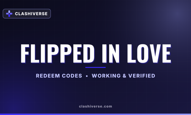 List of All Flipped in Love Codes-updated