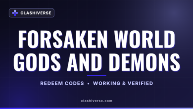 List of All Forsaken World Gods and Demons Codes-updated