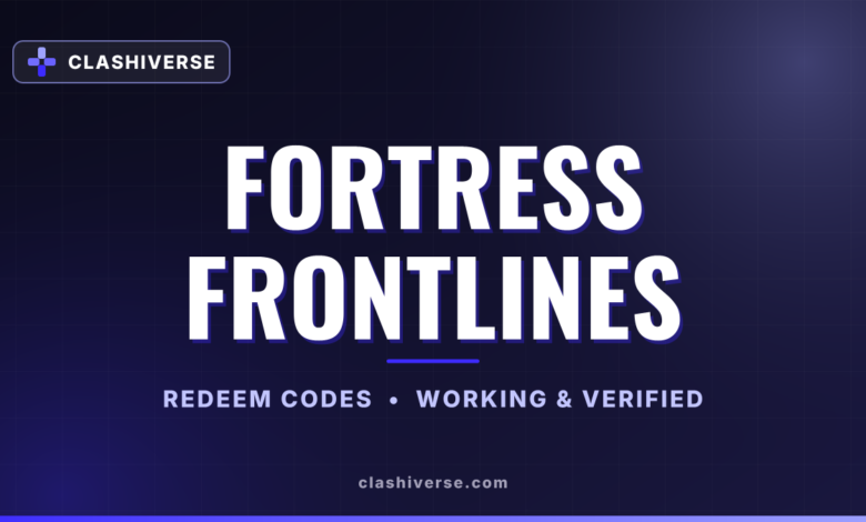 Fortress Frontlines codes