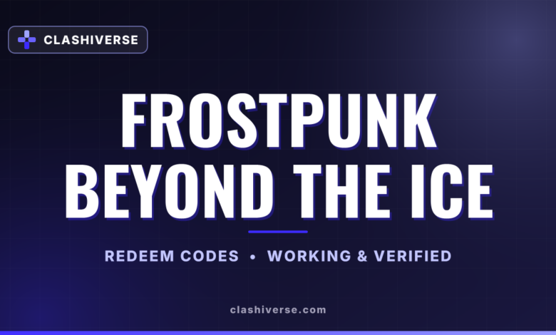 List of All Frostpunk Beyond the Ice Codes-updated