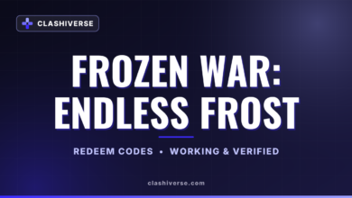 Frozen War: Endless Frost codes