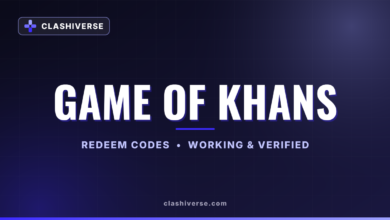 List of All Game of Khans Codes-updated