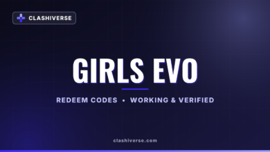 List of All Girls Evo Codes-updated