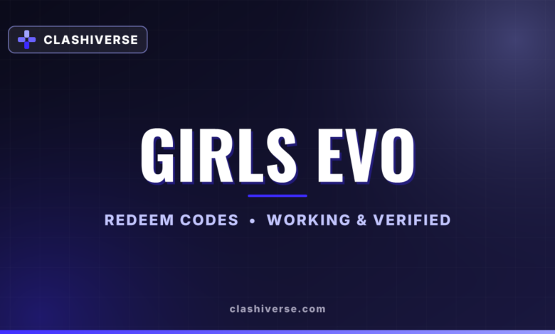 List of All Girls Evo Codes-updated