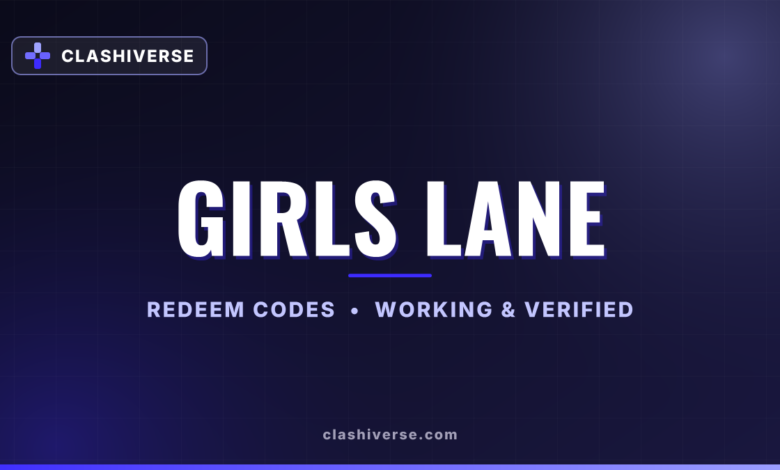 List of All Girls Lane Codes-updated