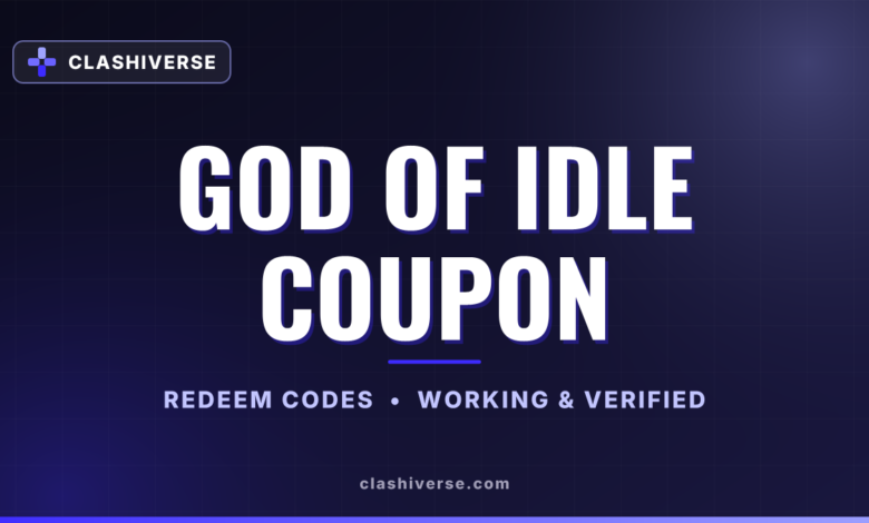 List of All God of Idle Coupon Codes-updated