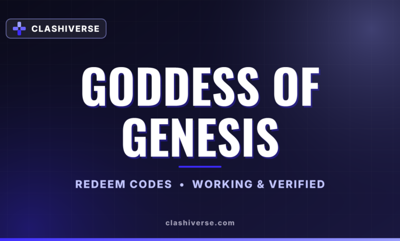 List of All Goddess of Genesis Codes-updated