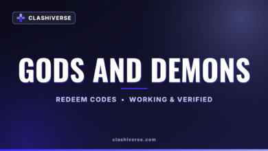 Gods and Demons codes