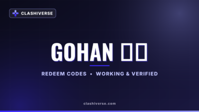 List of All Gohan 悟飯 Codes-updated