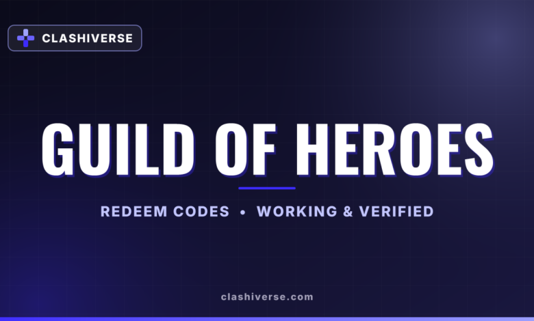 List of All Guild of Heroes Codes-updated