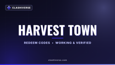 List of All Harvest Town Codes-updated
