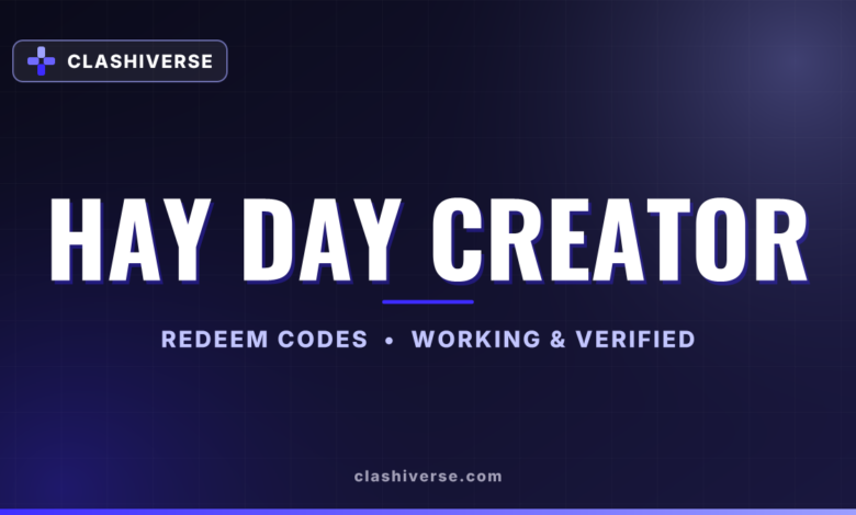 Hay Day Creator codes