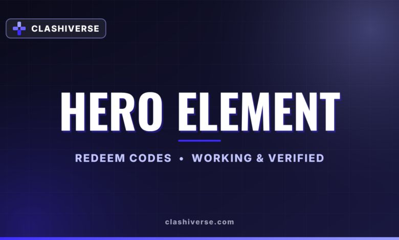 List of All Hero Element Codes-updated