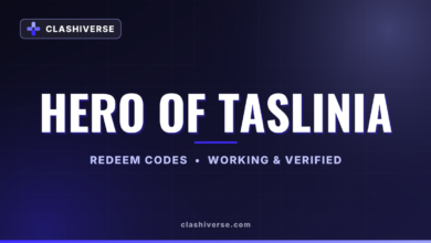 List of All Hero of Taslinia Codes-updated